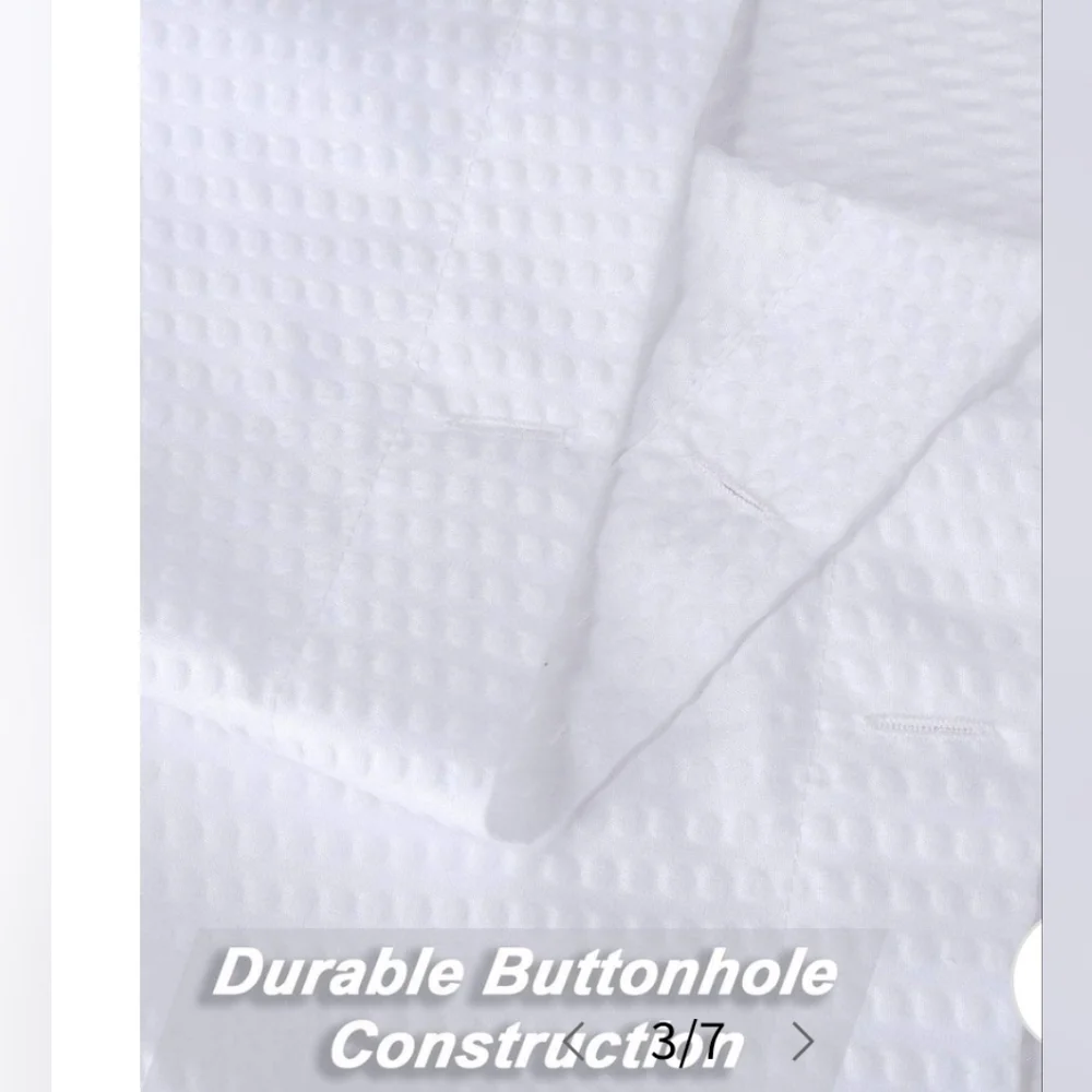 New with tags! Elegant Microfiber White Shower Curtain 72 x 72
